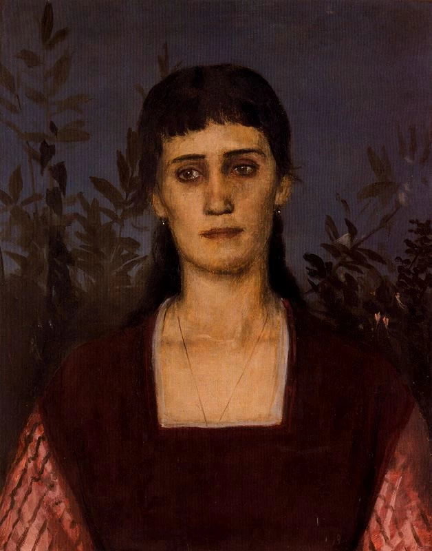 Ritratto di Clara Bruckmann - Böcklin